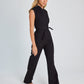 Women's Sleeveless Wide Leg Jumpsuit 