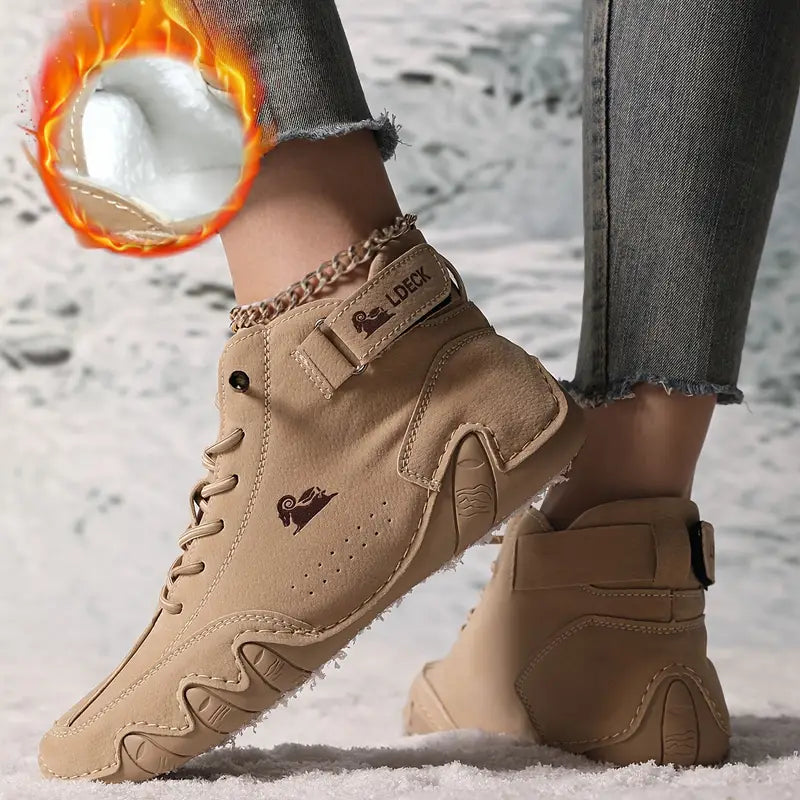 VogLdeck 3.0 – Calçados ortopédicos de inverno forrados com pelagem 