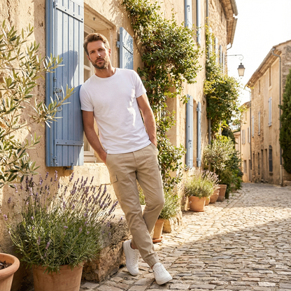 Mukavat ja toiminnalliset cargo-housut, joissa on useita säilytysmahdollisuuksia 