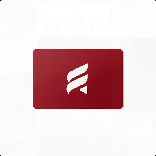 Rød Gavekort 