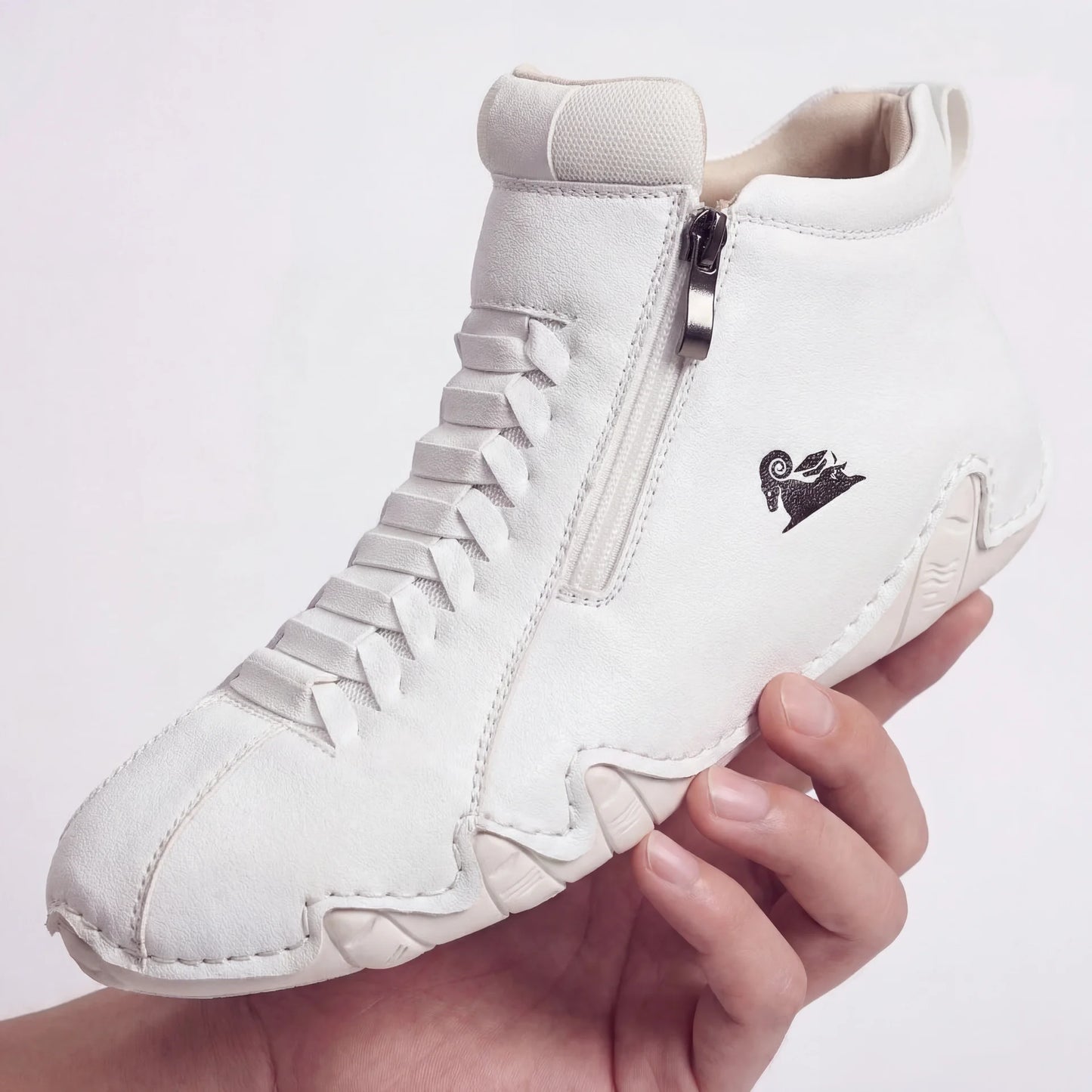 VogBeck 2.0 – Åndbare Orthopædiske Sko med Dobbelt Lynlås Komfort 